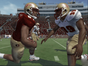 NCAA Football 07 (USA) Game Play Snaps